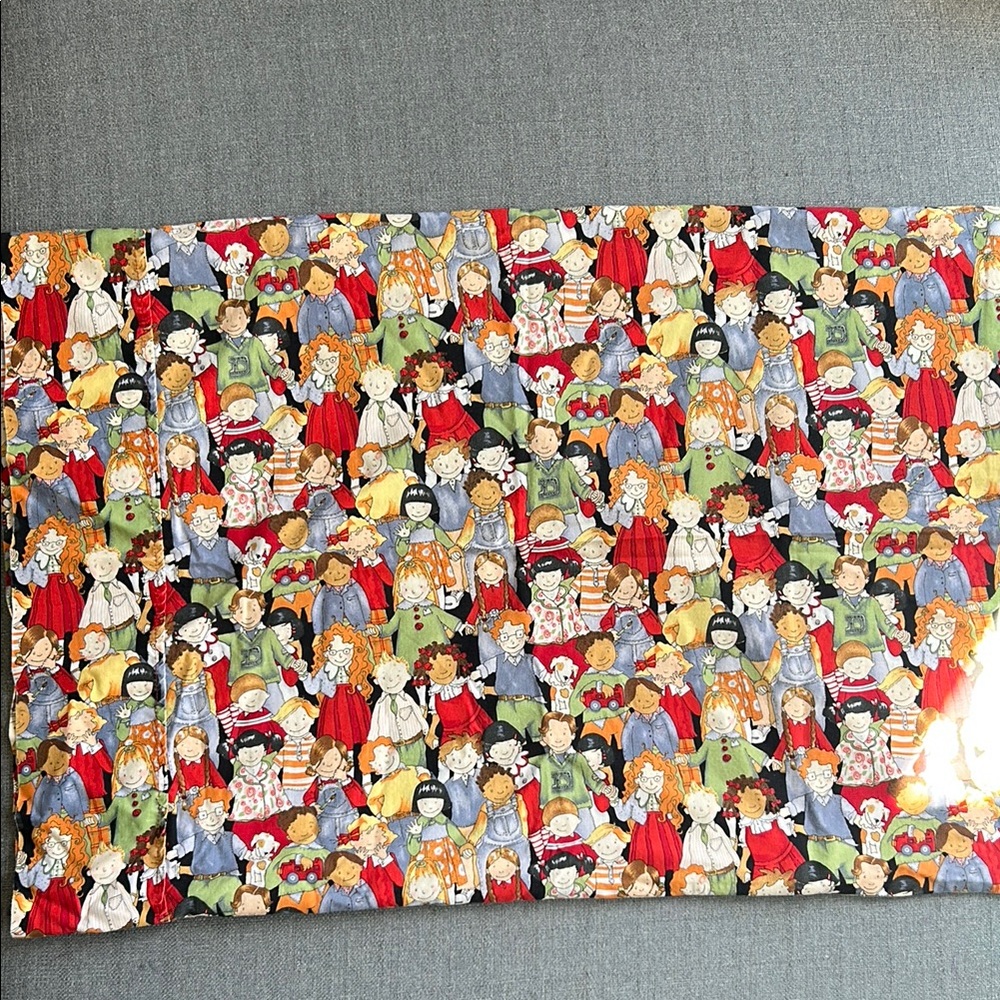 Alexander Henry 1995 Multi Culti Class Packed Kids Pillow Case Set